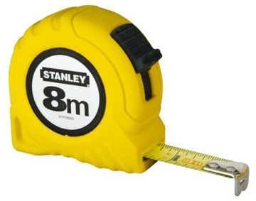 STANLEY Miara 8m/25mm obudowa plastikowa 30-457