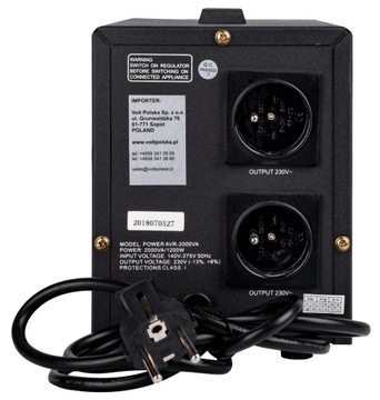 СТАБИЛИЗАТОР НАПРЯЖЕНИЯ ТОКА AVR 2000ВТ ДЛЯ ГЕНЕРАТОРА