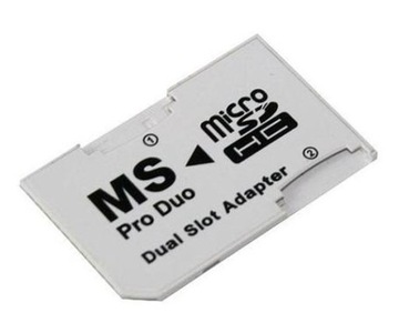 2 адаптера MicroSD — MS ProDuo Pro Duo Dual