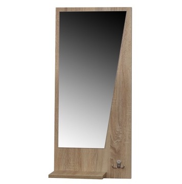 Lustro wiszące z półką 100x45 Producent 322