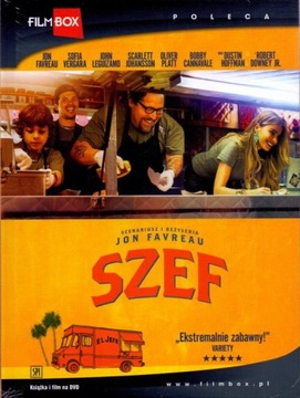 Szef. (Scarlett Johansson, Jon Favreau). DVD.