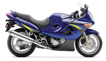 SUZUKI GSX 600F 750F GSXF 98-06 CZĘŚCI BAK OWIEWKA