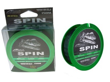 SPINNINGOWA ŻYŁKA MISTRALL SHIRO SPIN 0,18mm /150m