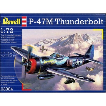 REVELL 03984 - Samolot P-47 M Thunderbolt 1/72