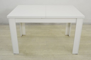 БЕЛЫЙ РАЗДВИЖНОЙ СТОЛ 80х120х160 ДЛЯ КУХНИ-ГОСТИНОЙ