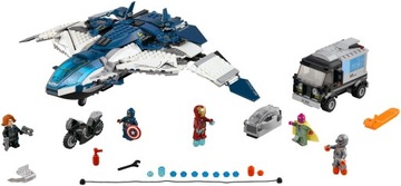 LEGO AVENGERS 76032 ЖЕЛЕЗНЫЙ ЧЕЛОВЕК ПОГОЙКА КВИНДЖЕТА