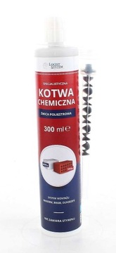 KOTWA CHEMICZNA 300ml żywica klej zaprawa PROFES