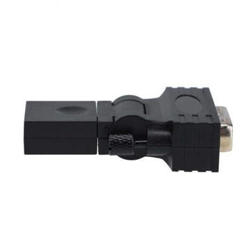 Адаптер Адаптер поворотный HDMI - DVI 24+1 F/M