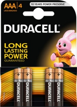 BATERIA DURACELL AAA LR03 R3 1.5V SUPER MOCNA ALK.