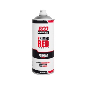 FARBA PODKŁADOWA CZERWONA PRIMER RED PROTECT ECOCHEMICAL SPRAY 400ML