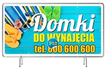 Gotowe Projekty REKLAMA- Domki do wynajęcia Szyld