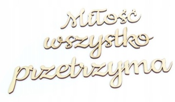 ŚLUB ZESTAW WERSY Hymnu o Miłości NA ŚLUB WD66