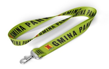 2000szt Smycze reklamowe jednostronne 25mm PROJEKT