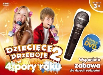 Karaoke Dziecięce Przeboje 2 + MIKROFON - PL -NOWA
