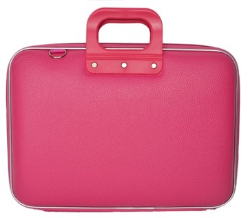 TORBA NA LAPTOPA AKTÓWKA SKÓRA 15 16 CALI RÓŻOWA