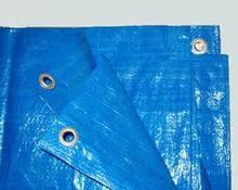 PLANDEKA NIEBIESKA wzmacniana 8x12m 75g/m2