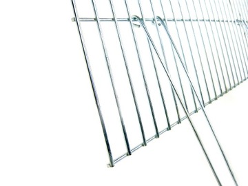 Решетка 70х50см диаметром 4мм + Пепельница - складные ручки