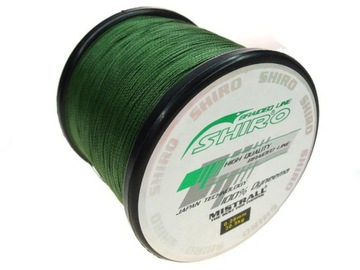 PLECIONKA MISTRALL SHIRO 0,25 mm / 1000m ZIELONA