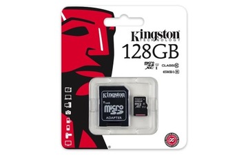 Karta pamięci Kingston 128GB microSDXC Class10 UHS