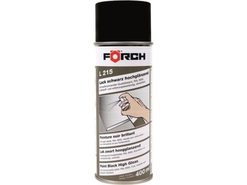 FORCH wysoka jakość SPRAY CZARNY MAT L213 400 ml