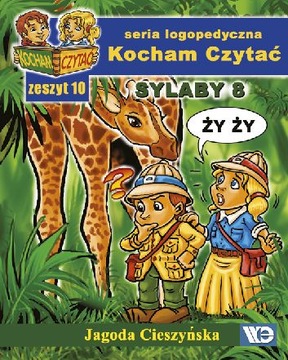 Kocham Czytać. Zeszyt 10 - Sylaby 8