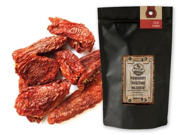 POMIDORY SUSZONE NA SŁOŃCU 500 G POŁÓWKI WŁOSKIE