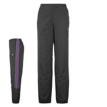 Q778 DAMSKIE SPODNIE SPORTOWE Z ZAMKAMI ADIDAS 34