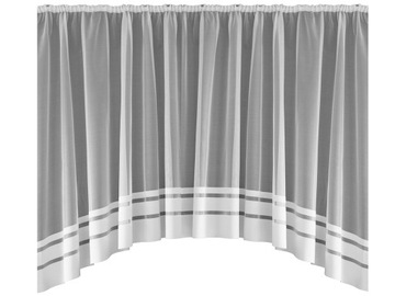 FIRANA GOTOWA ŻAKARDOWA 150 X 300 Z TAŚMĄ HAFT 03