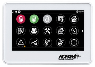 СИСТЕМА СИГНАЛИЗАЦИИ ДОМАШНЯЯ СИГНАЛИЗАЦИЯ ROPAM WI-FI SMS ПРИЛОЖЕНИЕ ПРИЛОЖЕНИЕ POLISH TOUCH