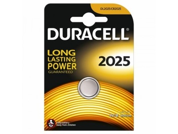 DURACELL 1 Литиевая батарея CR2025 LITHIUM 3V DL2025