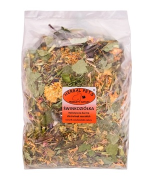 HERBAL PETS ŚWINKOZIÓŁKA 800G KARMA ŚWINKA MORSKA