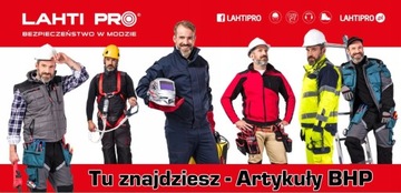 Lahti Pro 3XL оранжевая зимняя куртка с предупреждением