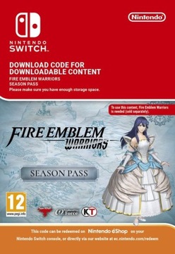 Fire Emblem Warriors Season Pass Switch KOD