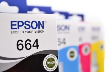 4x EPSON INK 664 T6641 T6642 L550 L555 L565 L455