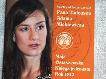 Pan Tadeusz - czyta Maja Ostaszewska