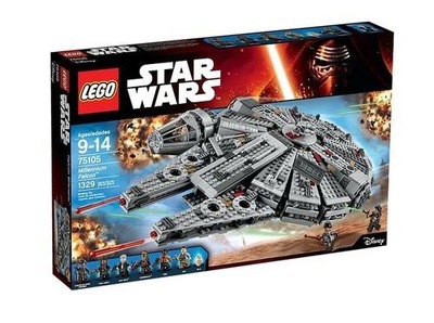 Klocki LEGO Star Wars Zestaw Millennium Falcon 75105