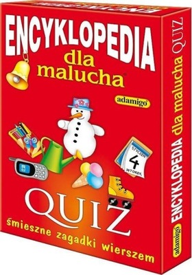 Gra zręcznościowa Encyklopedia dla malucha Quiz Adamigo