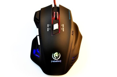 Myszka dla GRACZY gamingowa REBELTEC PUNISHER USB
