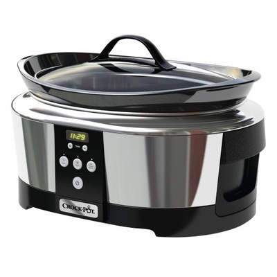 Voľnovar Crock-Pot Kameninová misa P605 5,7 l čierna 220 W