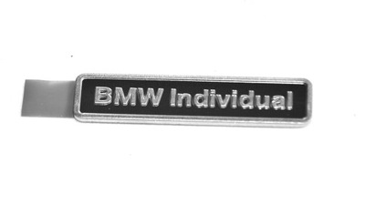 Emblemat BMW Individual BMW E46 E90 E91 F30 F31