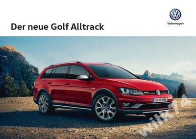 Volkswagen Vw Golf Alltrack prospekt 2016 Austria - milautoparts-fr.ukrlive.com