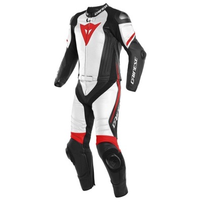 Dainese LAGUNA SECA 4 2PCS SUIT BLCK/WHIT/RED (M)