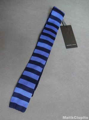 Krawat śledzik JACK JONES Resort Knitted Tie JJ hm