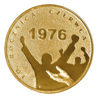Moneta 2 zł rocznica Czerwca 76