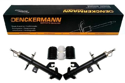 Амортизатори nissan note e11 перед kpl захист фото №1