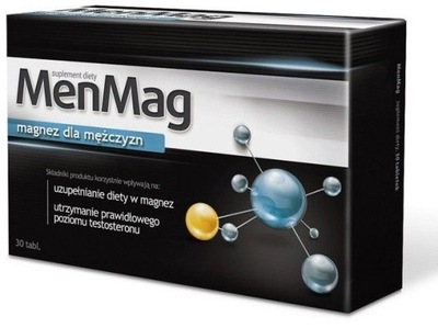 Suplement diety Aflofarm MenMag Suplement diety 30 sztuk tabletki 30 szt.