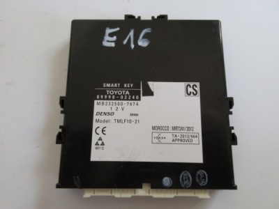 Corolla e16 модуль smart key 89990-02240 фото №1