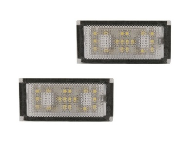 Подсветка номерного знака led bmw 7 e65 e66 2001-2008 фото №1