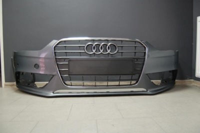 Бампер audi a4 b8 8k0 2012-2016 lift комплект pdc омыватель фото №1