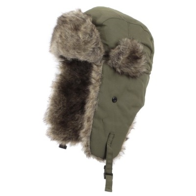 W158E Czapka zimowa uszatka impregnowana r.58